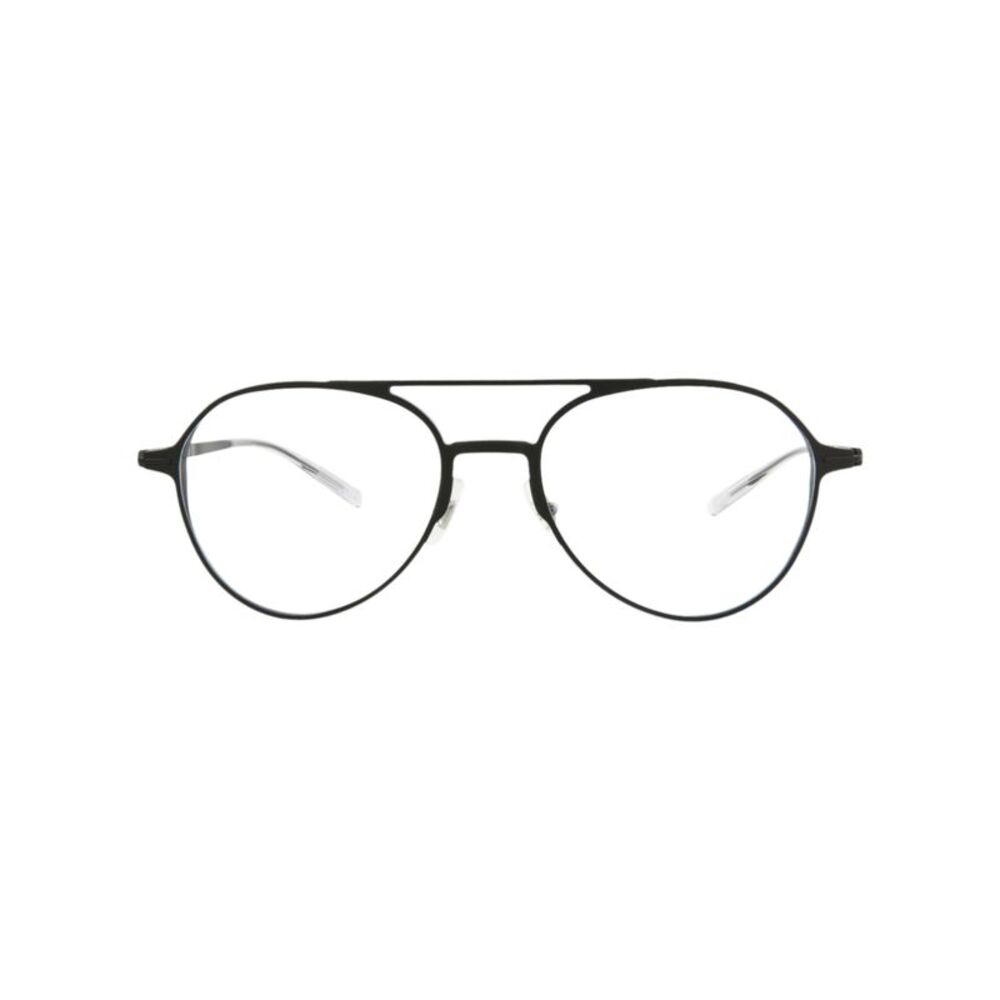Montblanc Aviator-Frame Alluminium Optical Frames Black Mens